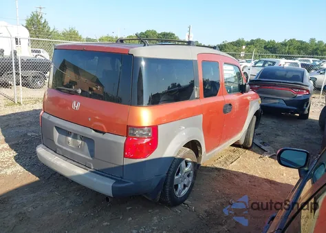 2003 Honda Element Ex from USA, damaged, VIN 5J6YH28593L037164